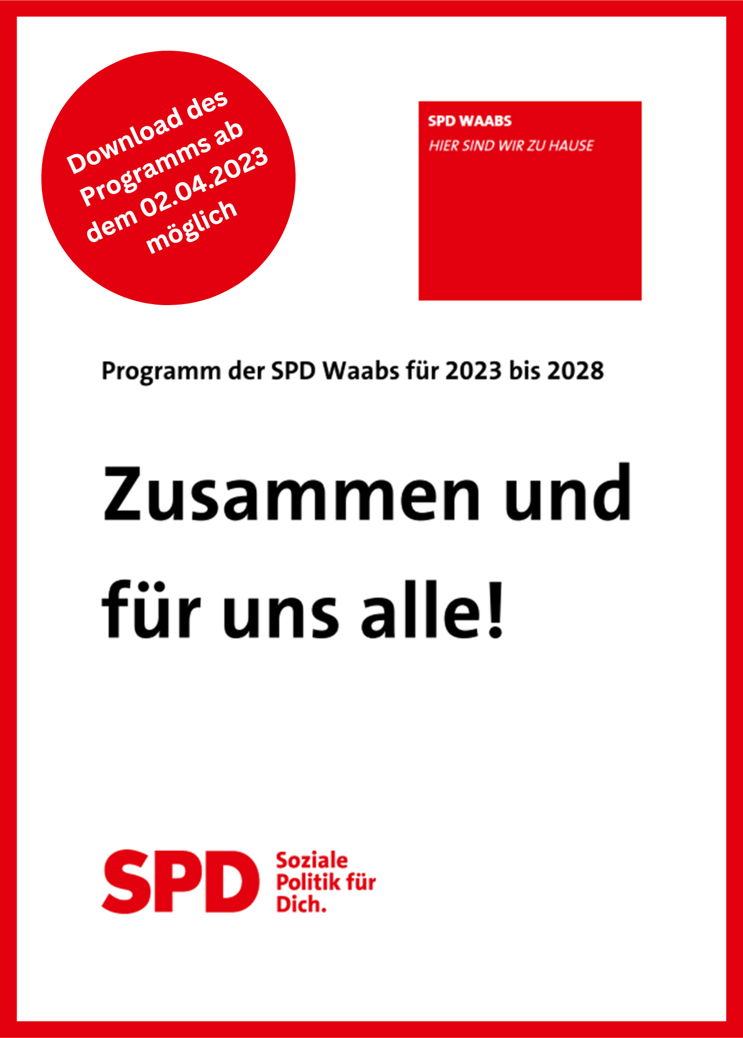 Programm 2023 – 2028